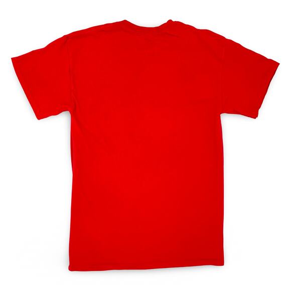 Handsewn Spider Graphic Tee | Unisex M | Artisan Originals | Red Blue Spider - Picture 2 of 7